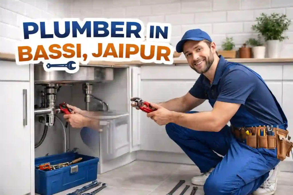 plumber in Bassi Jaipur fixing pipe leakage and tank repair