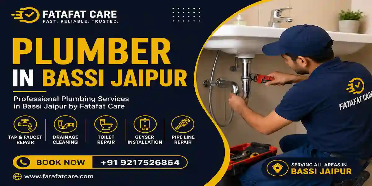 plumber service in Bassi Jaipur by Fatafat Care