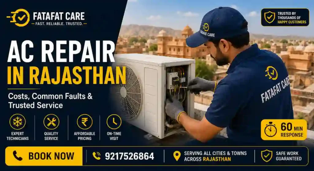 AC repair service in Rajasthan — Fatafat Care
