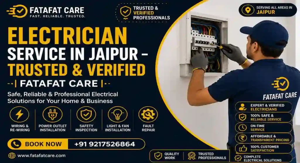 electrician service in Jaipur – Fatafat Care technician