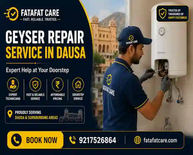 Geyser repair Dausa Rajasthan