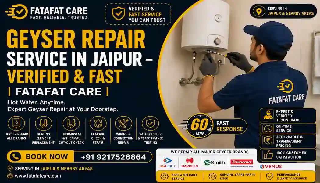 Geyser repair service in Jaipur