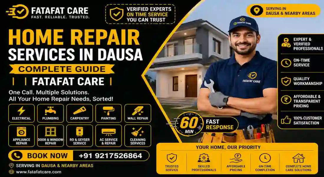 home repair services in Dausa 2026 – Fatafat Care technician