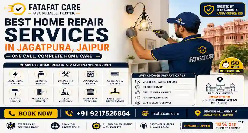Home repair services in Jagatpura Jaipur by Fatafat Care