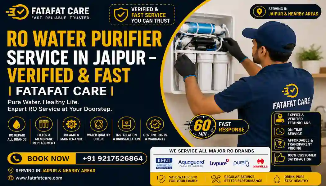 RO water purifier service in Jaipur
