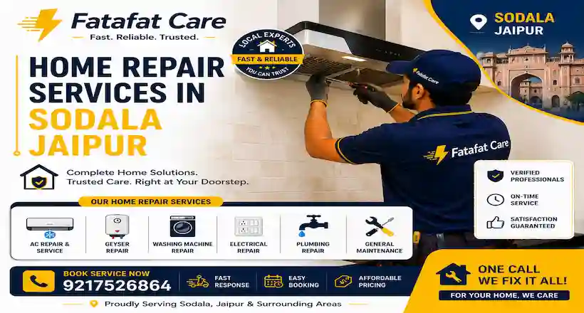 Home repair services in Sodala Jaipur by Fatafat Care