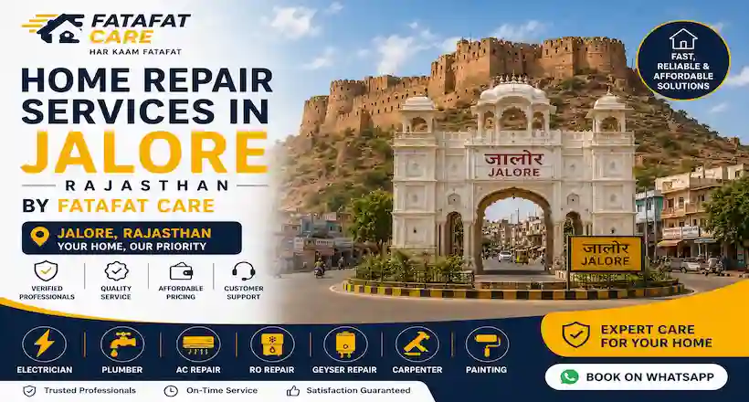 Home repair services in Jalore Rajasthan by Fatafat Care