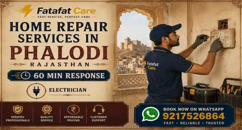 Home repair services in Phalodi Rajasthan by Fatafat Care