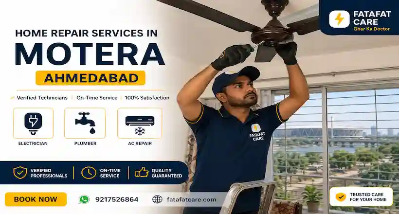 Home repair services in Motera Ahmedabad by Fatafat Care