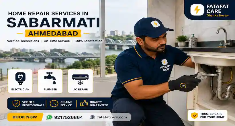 Home repair services in Sabarmati Ahmedabad by Fatafat Care