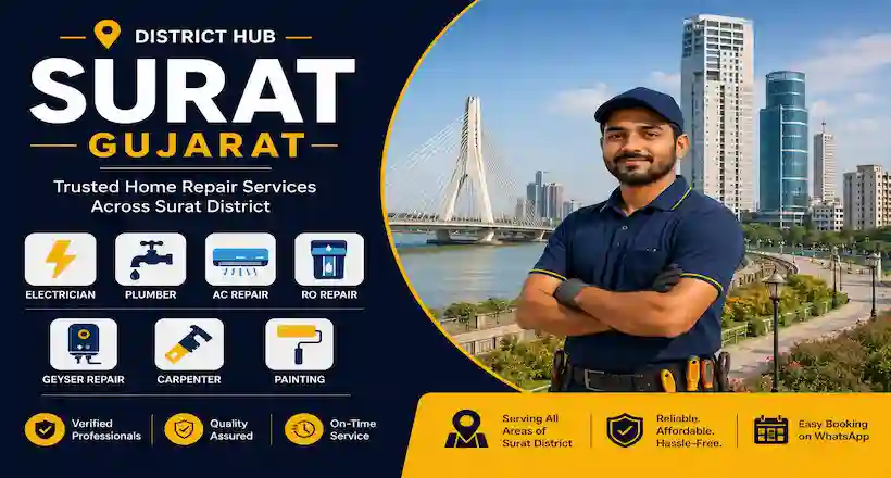 Home repair services in Surat Gujarat by Fatafat Care