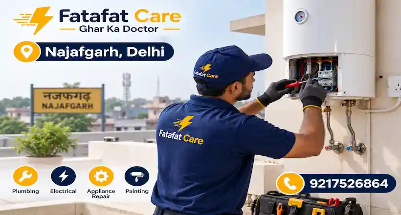 Home repair services in Najafgarh Delhi β Fatafat Care verified technician