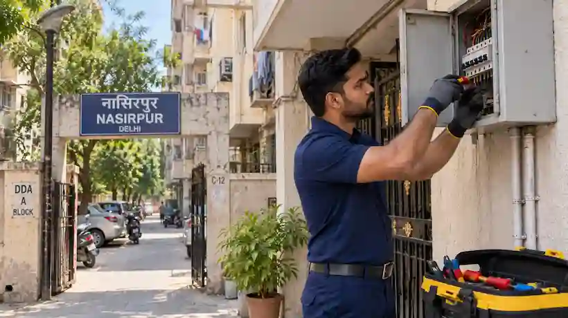 Home repair services in Nasirpur Delhi β Fatafat Care verified technician