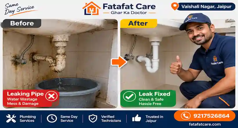 Plumber in Vaishali Nagar Jaipur by Fatafat Care