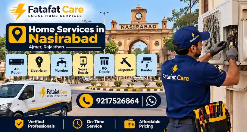 Home repair services in Nasirabad Ajmer by Fatafat Care